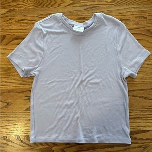 Parade ribbed crop t-shirt